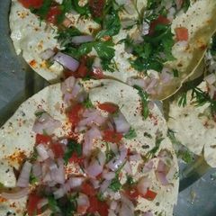 A picture of Masala Papad.