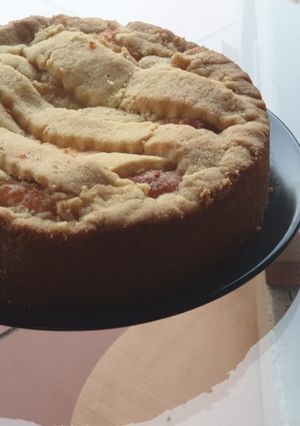 A picture of Neapolitan Rice Pastiera.