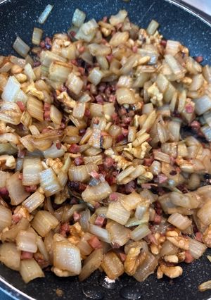 Una foto de Pencas con jamón y nueces
