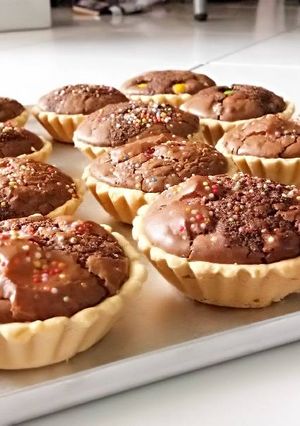 Foto resep Pie Brownies Shiny Crust
