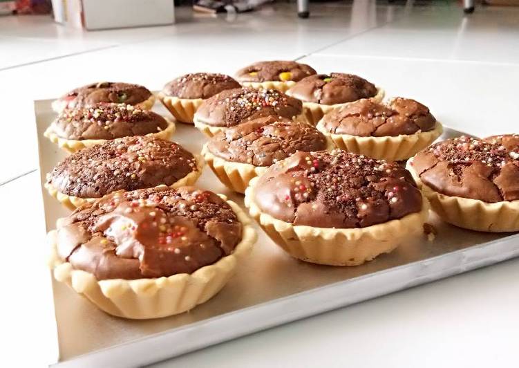 Resep Pie Brownies Shiny Crust Yang Enak