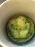 Mug cake de espinacas