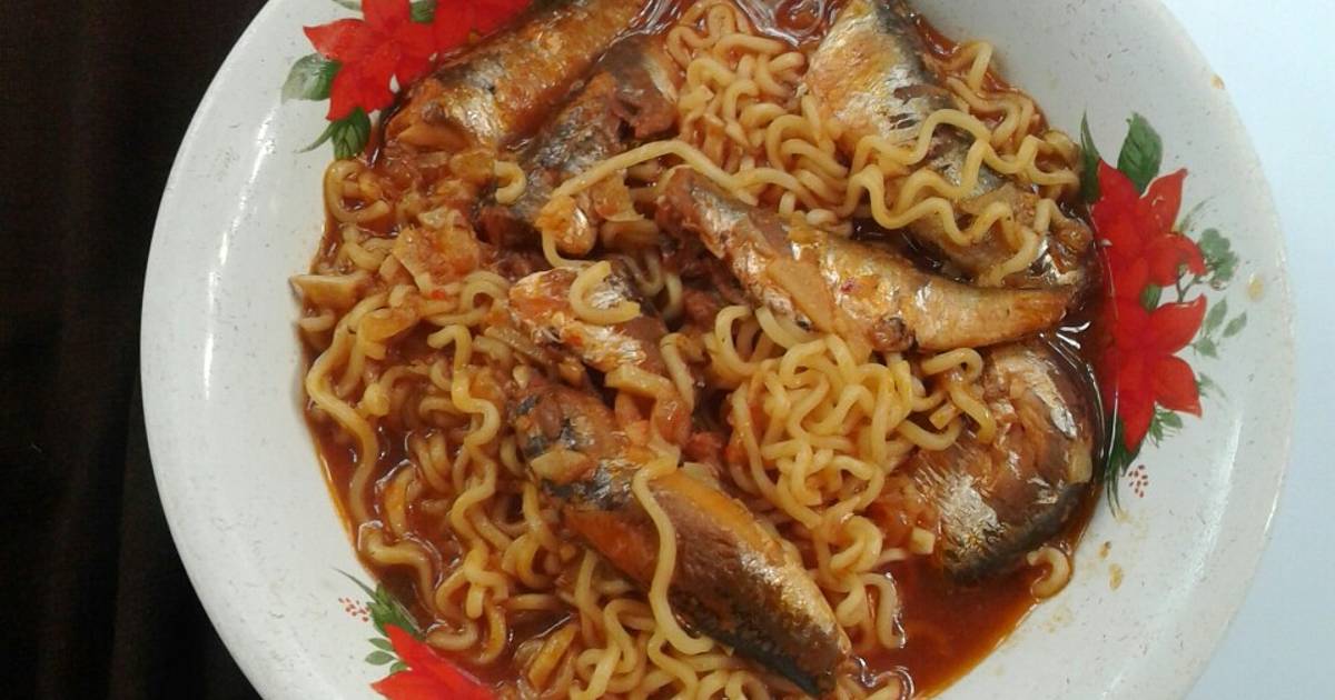 Resep Mie Sarden oleh Syafa Syifa Cookpad