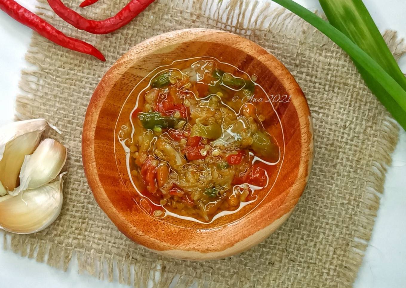 Sambel Korek ala Bebek Goreng H. Slamet