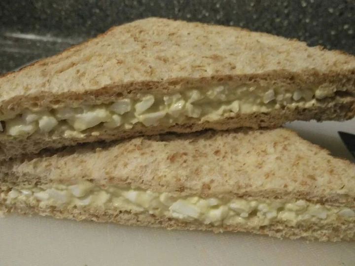 Cara Mudah Membikin Resep Crunchy Egg Mayo Sandwich #sarapan_keluargaku yang Lezat Anti Ribet, Mantap Sekali