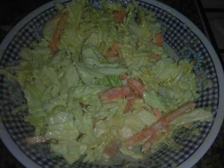 Receta Ensalada Coleslaw  que Muy delicioso