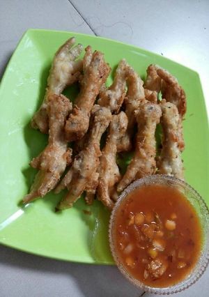 Foto resep Ceker crispy saos bawang
