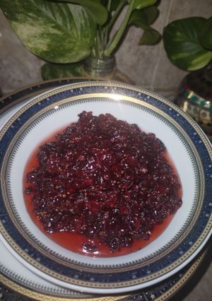 عکسی از دستور مربای زرشک خشک🤩