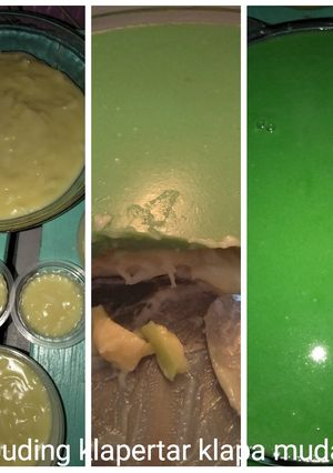 Foto resep Puding pandan klapertr