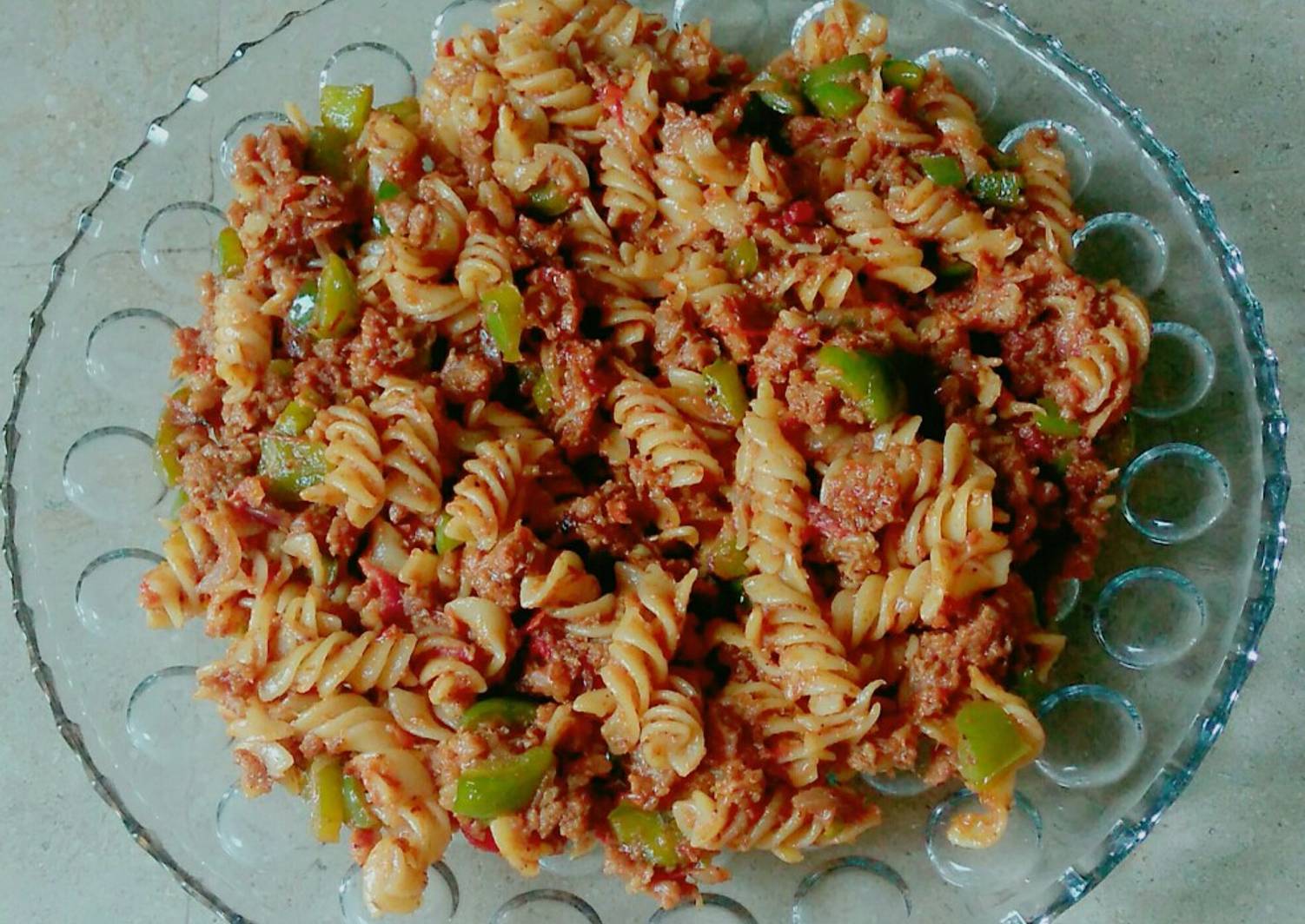 Beef Keema Pasta Recipe by Hadia Anwar Cookpad