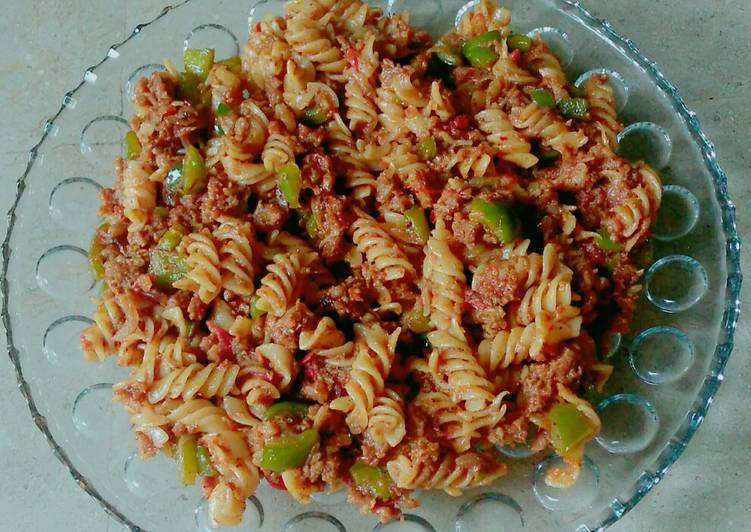 Recipe of Homemade Beef Keema Pasta