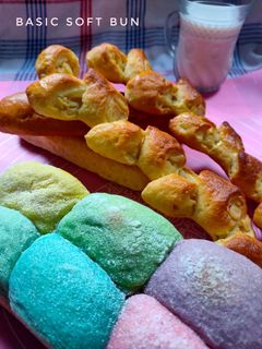 Foto resep Basic Soft Bun (Bentuk Roti Ala saya)