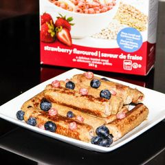 A picture of Blueberry French Toast Roll Ups.