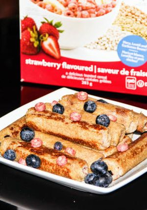 A picture of Blueberry French Toast Roll Ups.