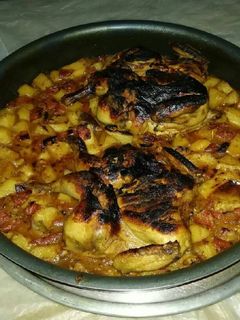 صورة لوصفة دجاج مشوي