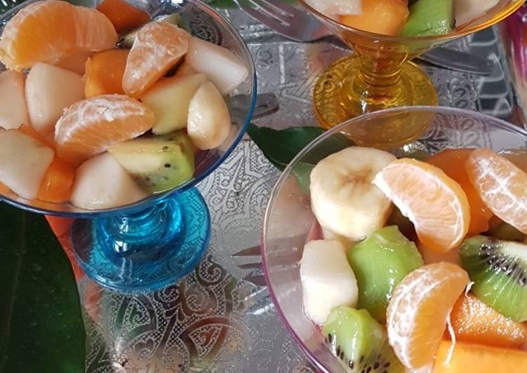 La Recette Pas à Pas Salade de fruits