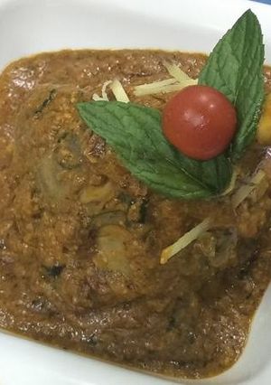 A picture of Nalli ka korma.