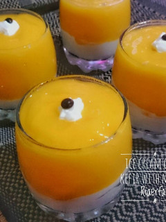 Foto resep Ice Cream Cheese Kefir with Mango