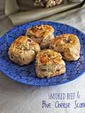 Smoked Beef & Blue Cheese Scone 🥓💙🧀