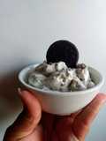 Helado de Galleta Oreo barato y muy fácil!