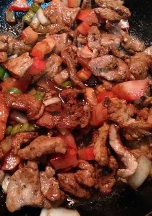 A picture of Mexican-Style Pork Steaks.