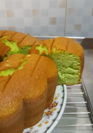 Foto resep Bolu pandan jadul