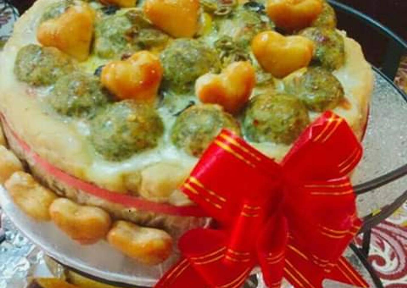 Spicy_kafta_pizza_ cake