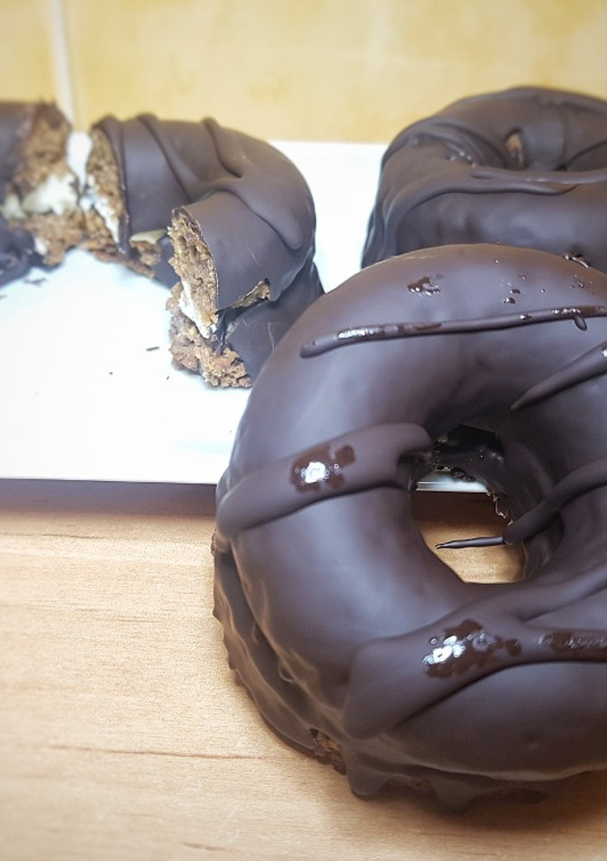 Una foto de Donuts de tiramisú