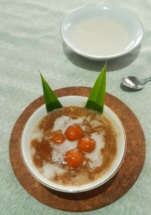 Foto resep Bubur Candil Ubi Oranye