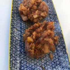 A picture of Pineapple pork shoulder steak.