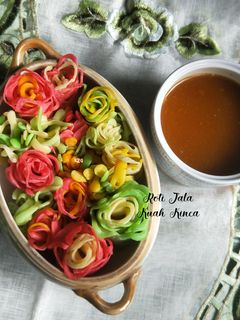 Foto resep Roti Jala Kuah Kinca