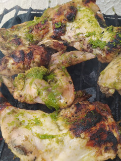 Una foto de Pollo árabe