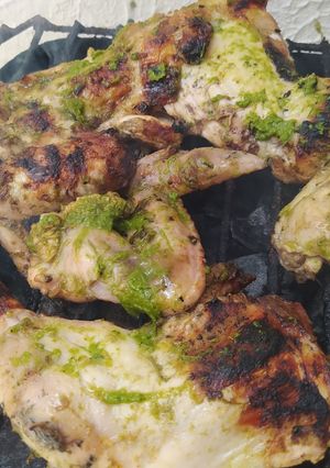 Una foto de Pollo árabe