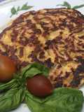 Frittata di pasta o tortilla de fideos que te sobraron