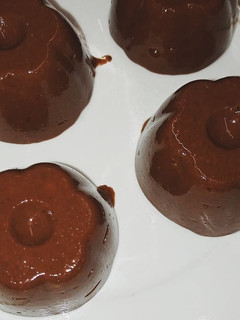 Foto di Budino cioccolato e cachi