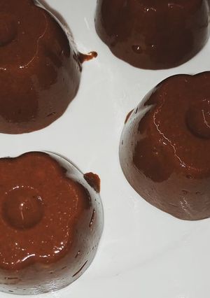Foto di Budino cioccolato e cachi
