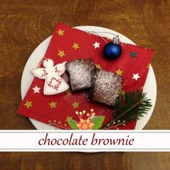 A picture of Chocolate brownie.