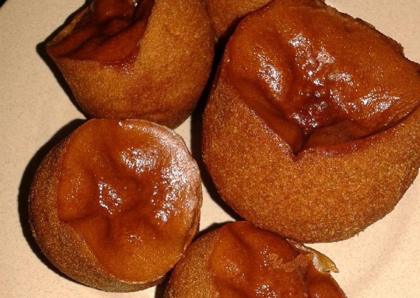 Apem gula hangus/caramel