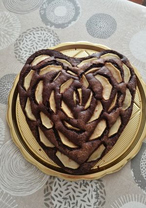 Foto di Cuore cioccolato,cannella e mele