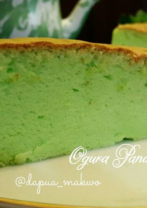 Foto resep Ogura Pandan Cake
