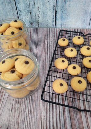 Foto resep Simple Butter Cookies (3 Bahan)