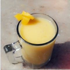 A picture of Mango milkshake.