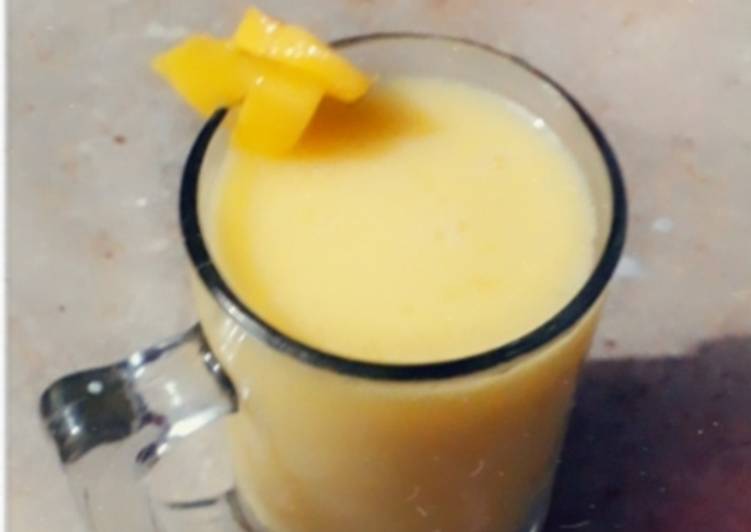 Recipe of Homemade Mango milkshake