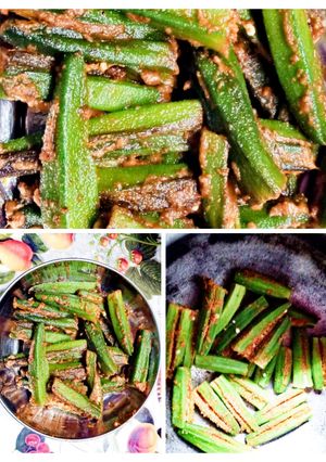 सिंपल फ्राई भिंडी (simple fry bhindi recipe in Hindi) रेसिपी मुख्य फोटो