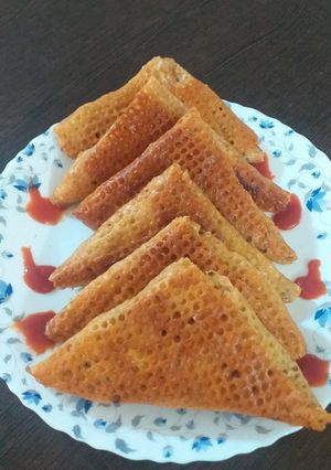 عکسی از دستور سمبوسه فوری ساده