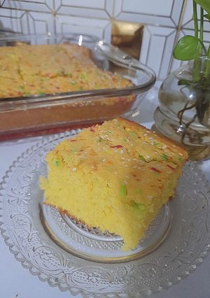 عکسی از دستور کیک ماست