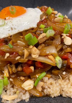 A picture of Sweet n’ Spicy Szechuan Stir-Fry.