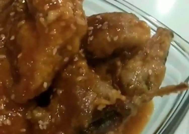 Resep Bonchon chicken yang Enak Banget