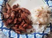 A picture of korean fried chicken