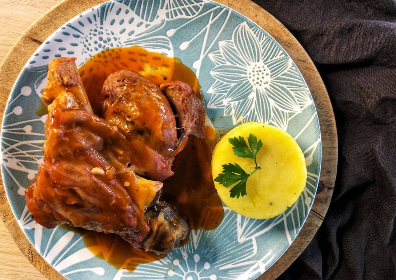 Codillo en Olla FussionCook FC7 Smart